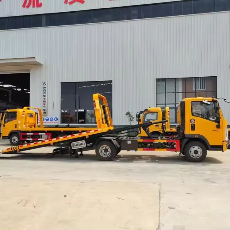 Factory Customized Sinotruk Howo Tow Trucks Wreckers Trailer Truck Wrecker Towing Truck Are Used for Vehicle Breakdown Rescue