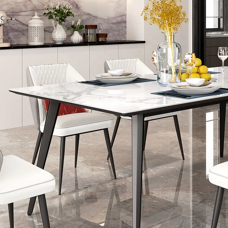 Latest Dinning Table Malaysia Promotion Space Saver Dining Table Set for 6 Optional Kitchen Dining Table Set 4 People Chairs