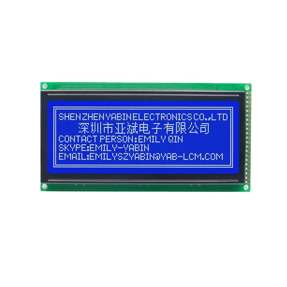 120x62 мм монохромный 192X64 графический ЖК-модуль