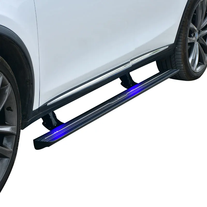 Automobile Electric Pedal  Aluminum Running Board Automatic Telescopic Pedal  for BYD Tang EV Electric Side Step