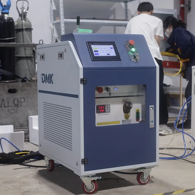 DMK 500w Pulse Fiber Laser Cleaning Machine Rust Removal for Rust Paint Oil Dust wood