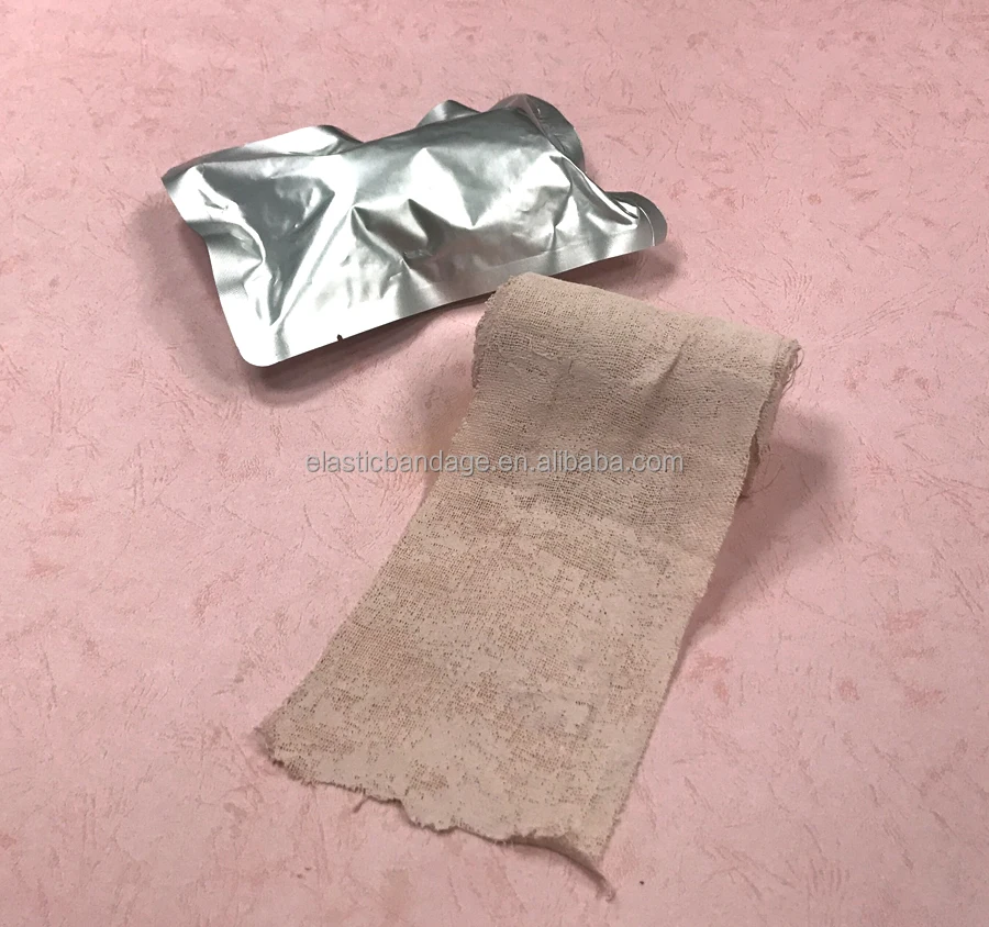 Unna Boot Bandage Gauze Bandage Impregnated With Zinc Oxide For Venous