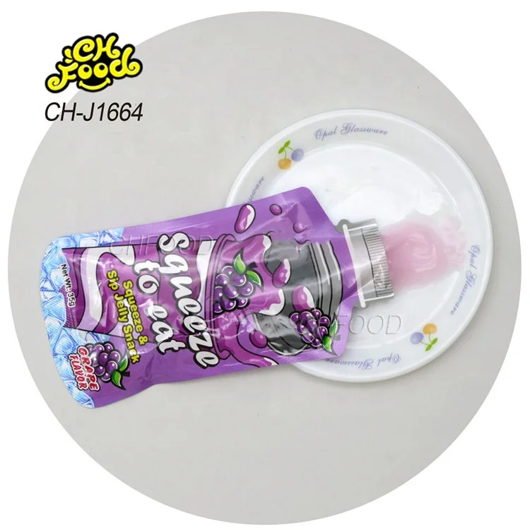 New Hot Selling Wholesale and OEM Apple Grape Strawberry Lemon Mix Fruit Flaovr Jelly Pudding Sweets Snack Candy