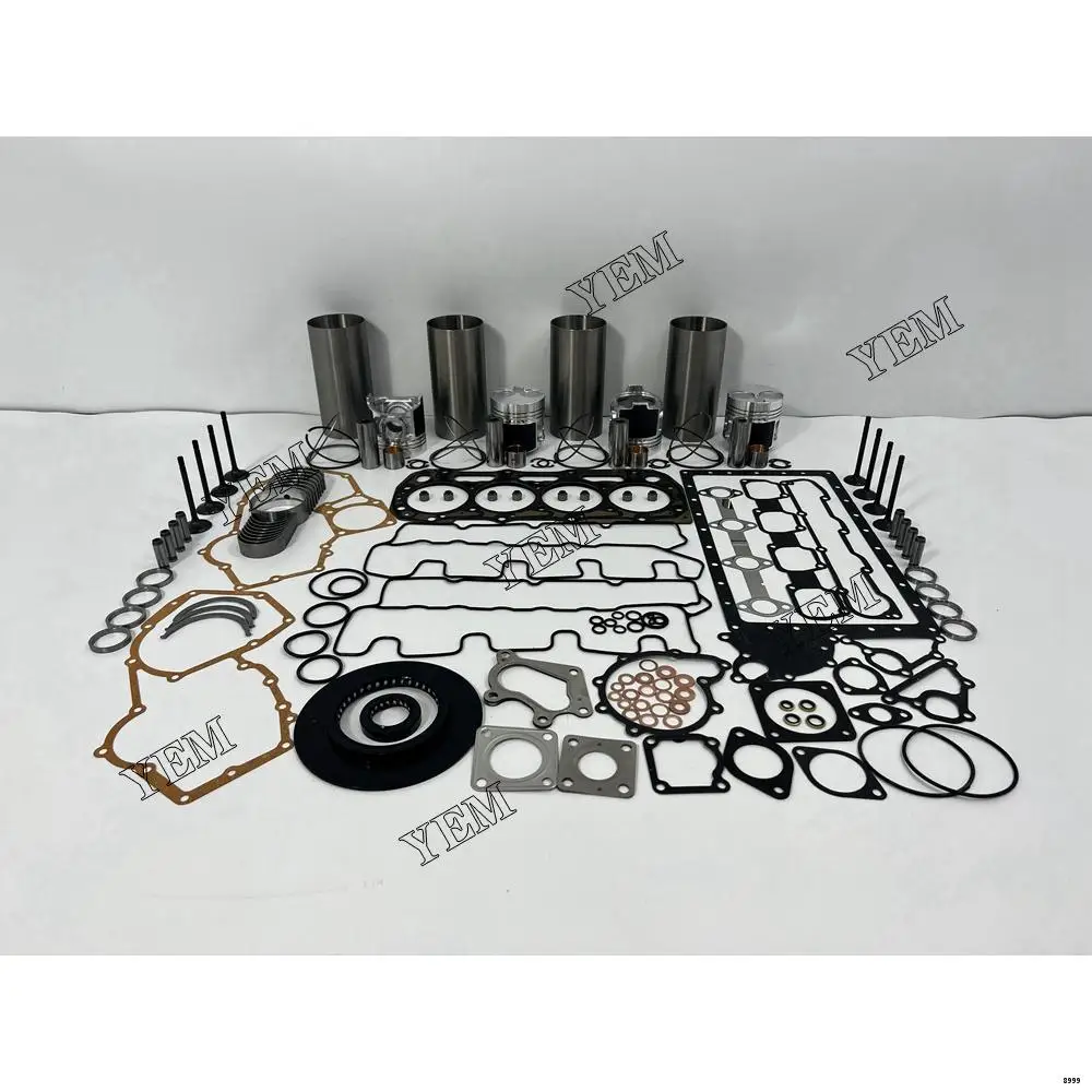 Original Brand New Engine Overhaul Kit With Bearings Cylinder Piston Ring Gasket Set Liner Valve Kit For Perkins 404C-22