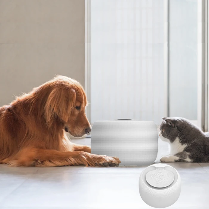 XCHO 20DB Quiet ABS Material Cat Water Fountain with Integrated Pump