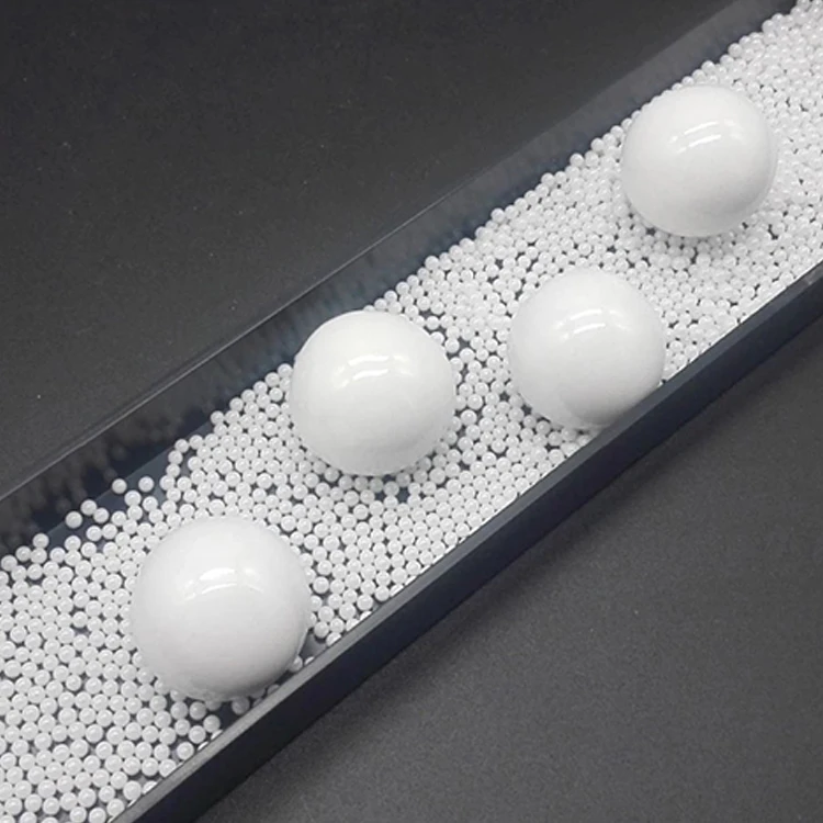 Lab Grinding Ball Mill Compatible Fine Yttrium Stabilized Zirconia Ceramic Ball for Zirconia Grinding Media
