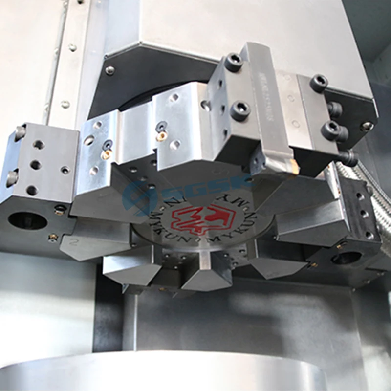CNC Vertical Lathe Turning Machine for Metal VTC500 with FUNCK Control System Lathe Work