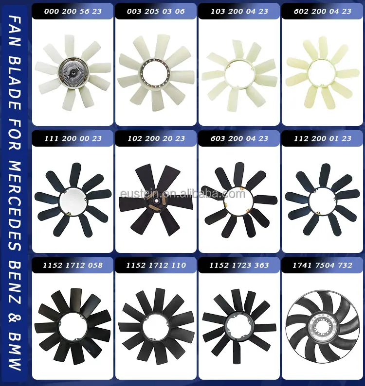 Wholesale Price Engine Cooling Fan Blade for Mercedes Benz