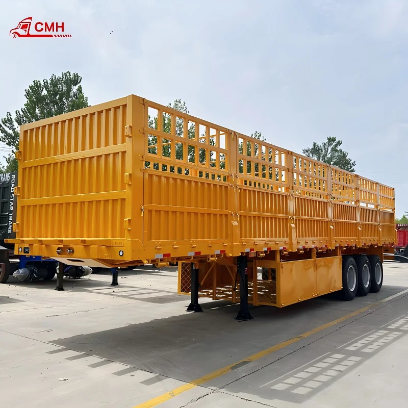2026 Year CMH 3 Axles Flower Basker /fence Semi-trailer Detachable Box Panel Dry Van Semi Trailer 20% Discount