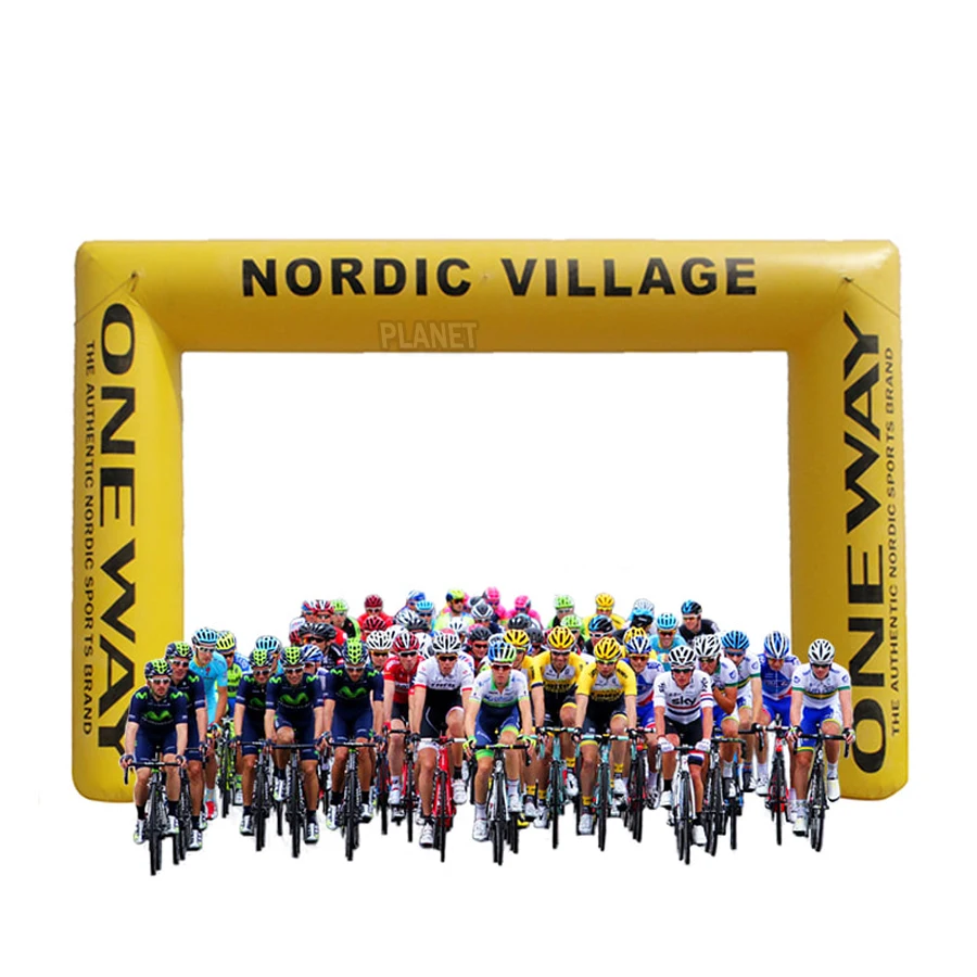 Guangzhou Custom Inflatable Square Arch Inflatable Race Arch Inflatable Castle Arch With LOGO