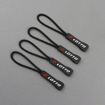 Custom logo Zipper Accessory Black Zipper Cord Bag Cord