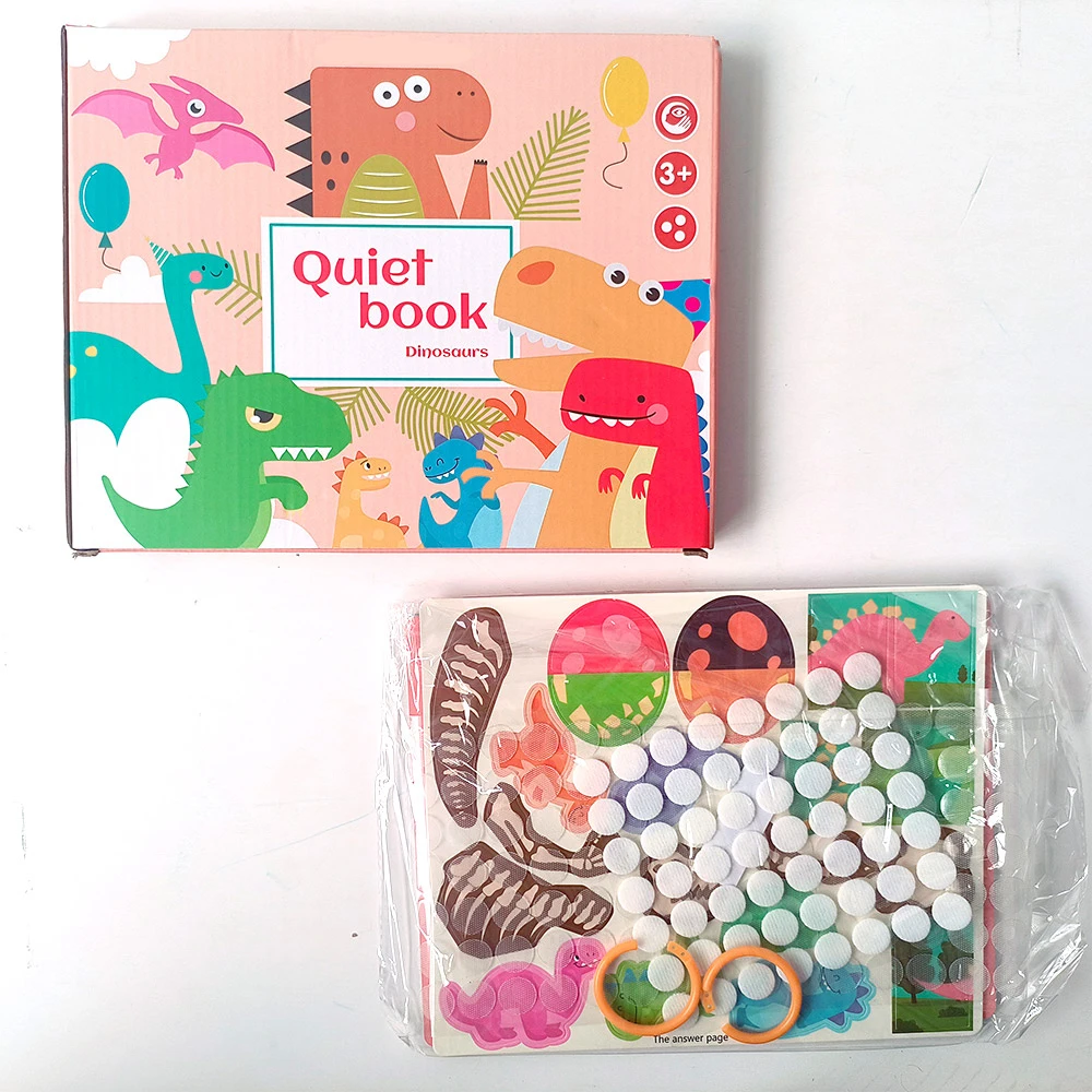 Factory Customization Quiet Book for Toddlers Montessori Busy Book for Kids Vehicle Space Body Learning Activities Education Toy
