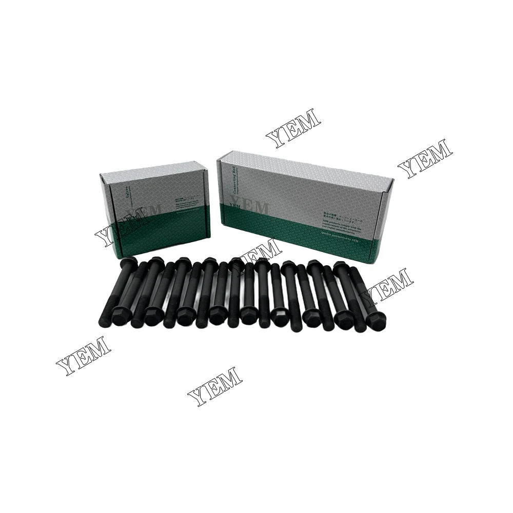 Cylinder Head Bolt 8DC10 Excavator for Mitsubishi Industrial Engine Parts