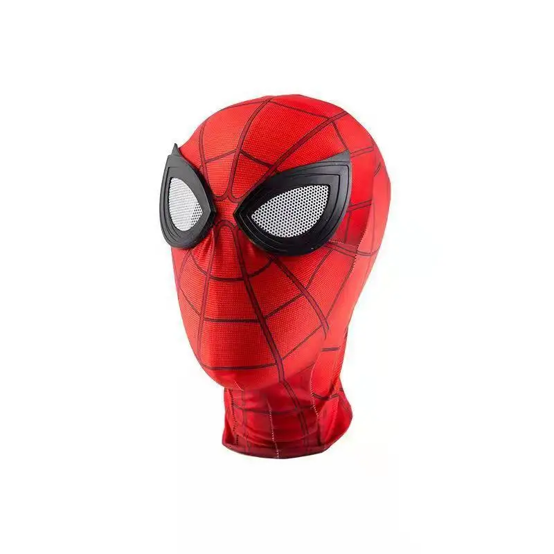 Spiderman Cosplay Costume Masks Lens Prop Face Halloween Mask - Buy ...