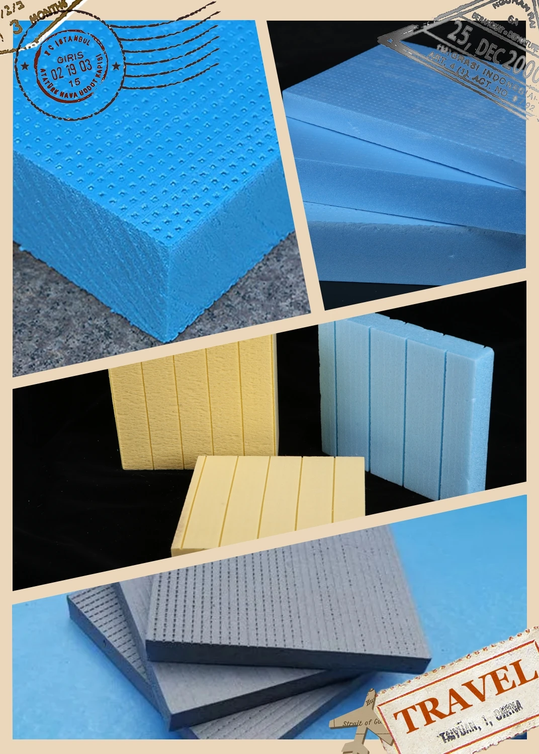 Extruded Polystyrene Co2 Foam Xps Insulation Board Extrusion Foaming ...