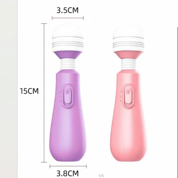 New USB charging portable and powerful personal mini stick massager vibrator mini massager for women