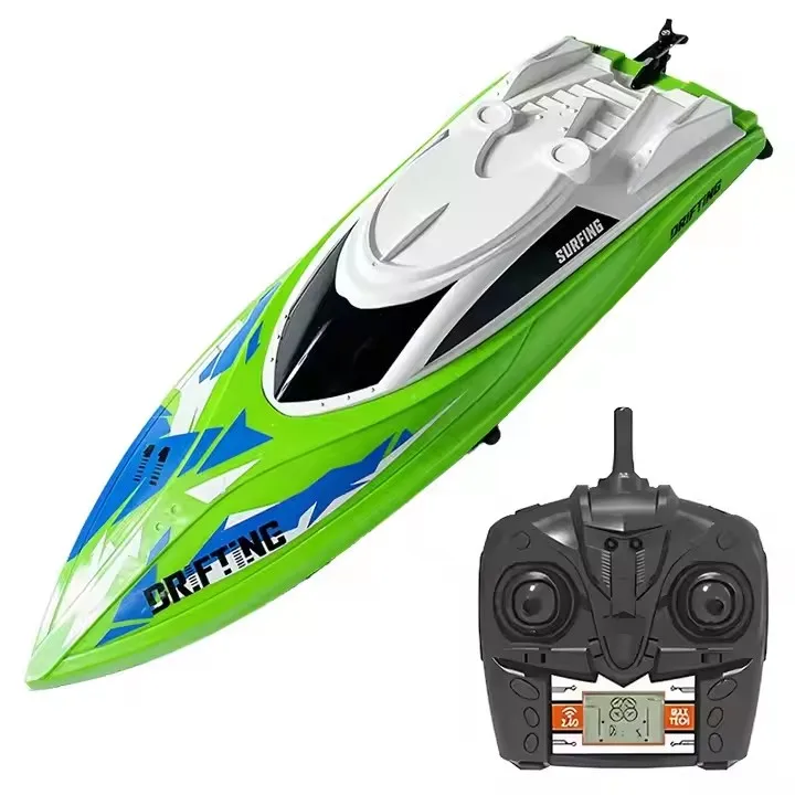 Fast RC Boat TKKJ H111 Remote Control Racing Boat High Speed 25KM/H 1/28  Scale Speed Electric Model Toy