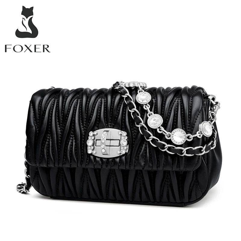 Foxer Crossbody Bag Chain, Belt Bag Strap