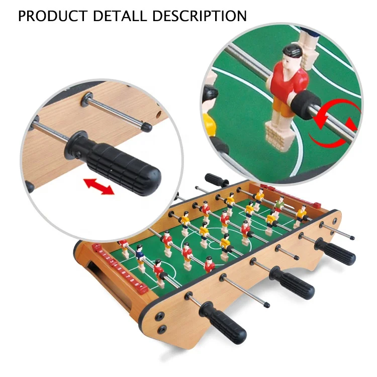 Настольная деревянная игрушка для игры в футбол в помещении