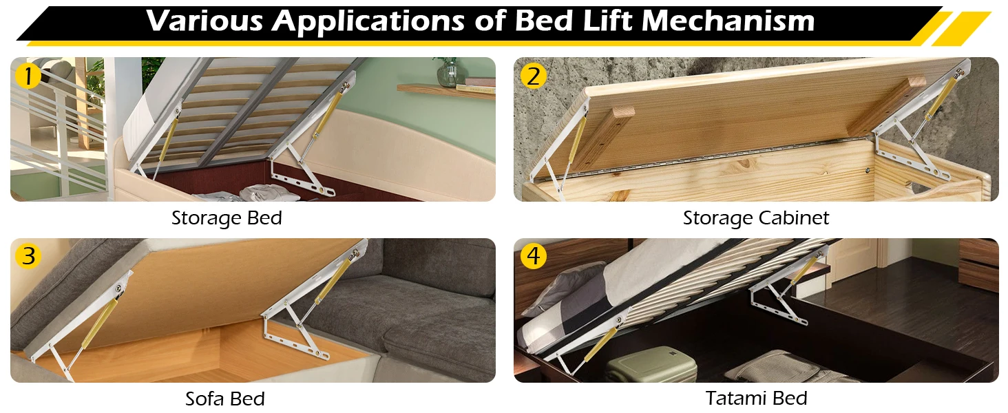Gas Strut Murphy Bed Mechanism - Wall Bed Lifter Spring