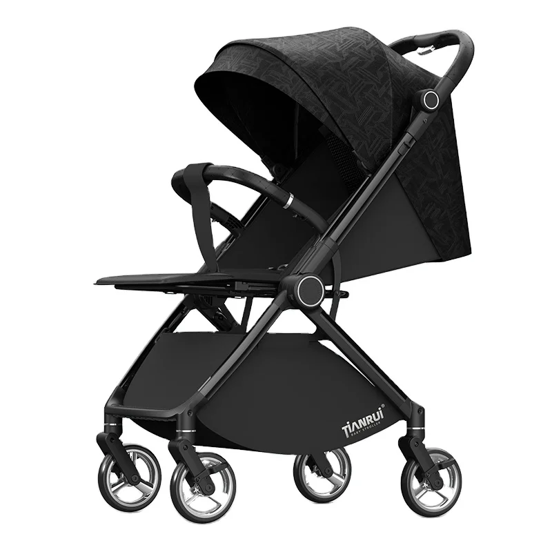 Luxury Lightweight Foldable Reversible Baby Stroller with 360