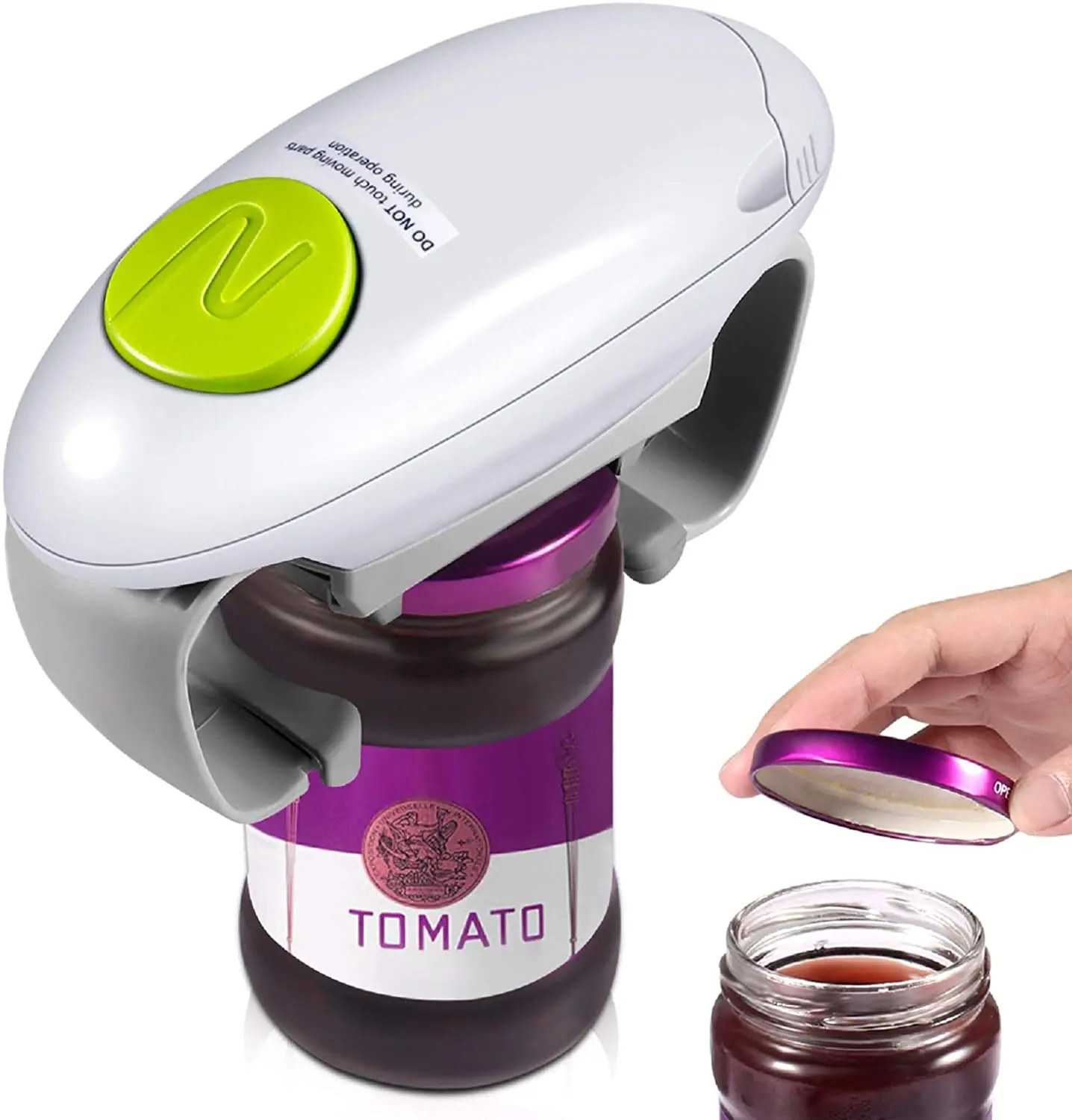 Safety Jar Opener For Arthritis Sufferers Electric One Touch Automatic