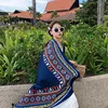Ethnic-style blue