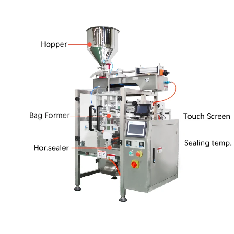 Automatic Small Scale Vertical Liquid Pouch 1 Litre Edible Cooking Oil Sachet Filling Packing Machine