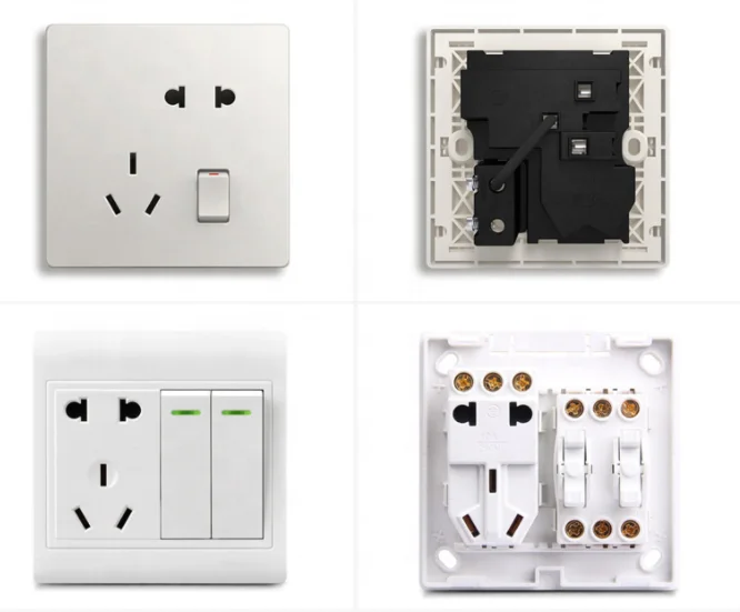 Custom Make Electrical Switch Box Light Wall Switch Socket Plastic Injection Mould for Home Office Interior Decoration