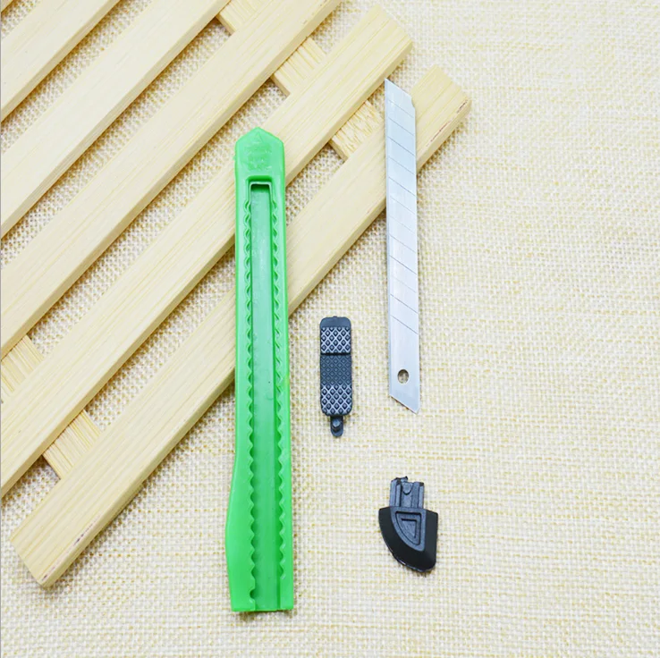 Оптовая продажа, хорошая цена, Модный популярный высококачественный Мини-нож с пластиковой ручкой, безопасный нож