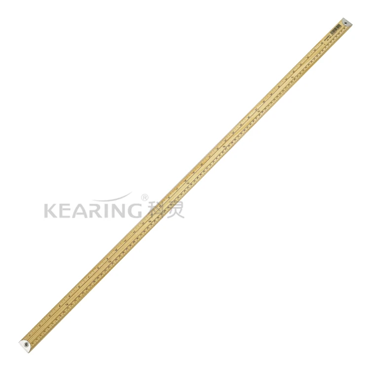 Kearings Новая высококачественная русская сосновая древесина длиной 1 м Метрическая и имперская деревянная линейка для модных дизайнеров повязки