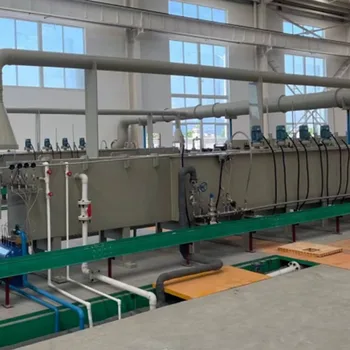 Automated Electroplating Production Line Chrome Plating Equipment For ...