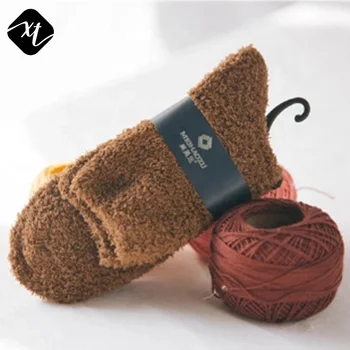 wholesale autumn winter warm cozy slipper home acrylic fuzzy sherpa socks for men