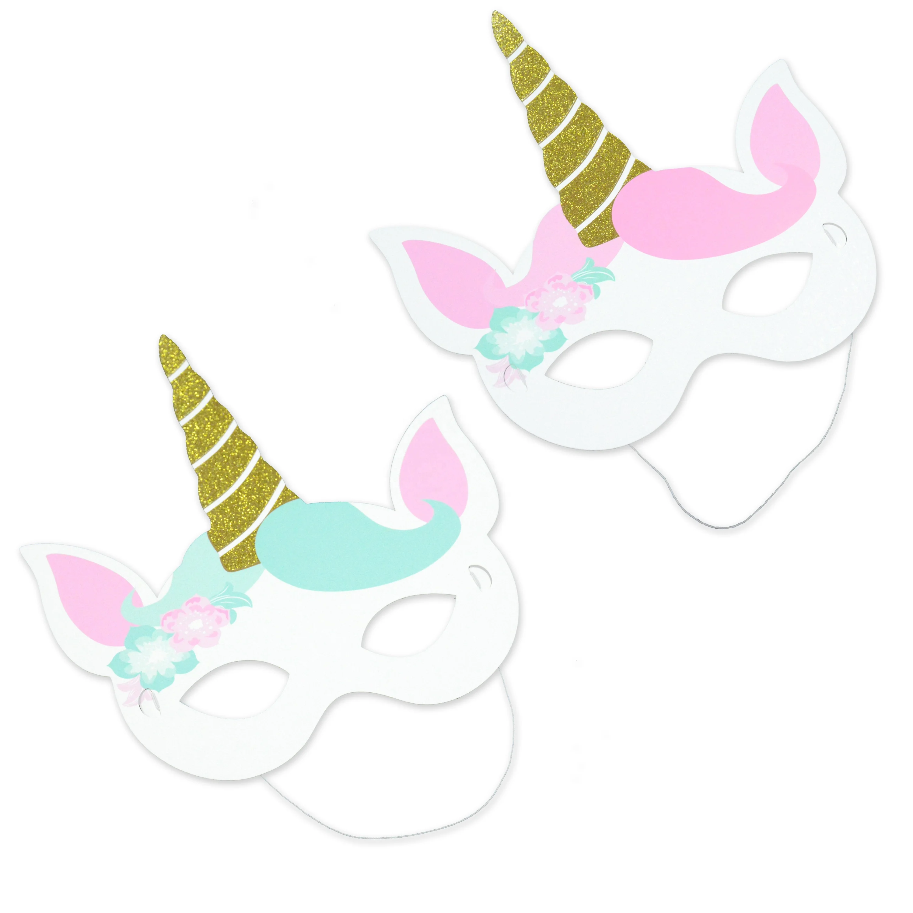 unicorn high quality paper unicorn theme mask for children party kid birthfay supplies buy unicorn mask paper mask supplies children mask product on alibaba com