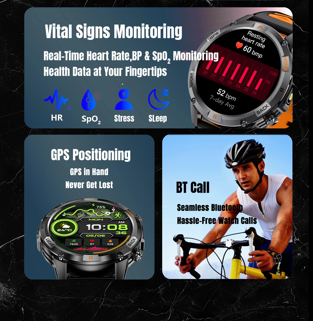 If you are searching for a supplier of a product with perfect quality control and highly competitive prices, which gives you an advantage in expanding your local market, then contact us now!  Competitive suppliers of   YK15 Outdoor Sports Smart Watch 2026 Heart Rate Blood Pressure Monitoring Fitness Tracker BT Call Smart Watch for Men