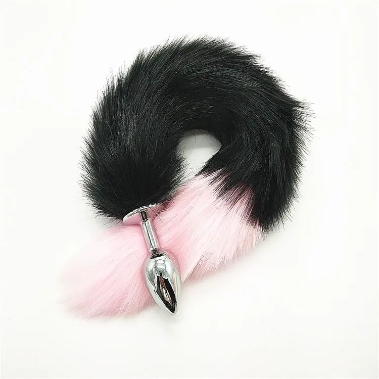 Plug Anal con Diseño de Cola de Zorro – Acero y Silicona