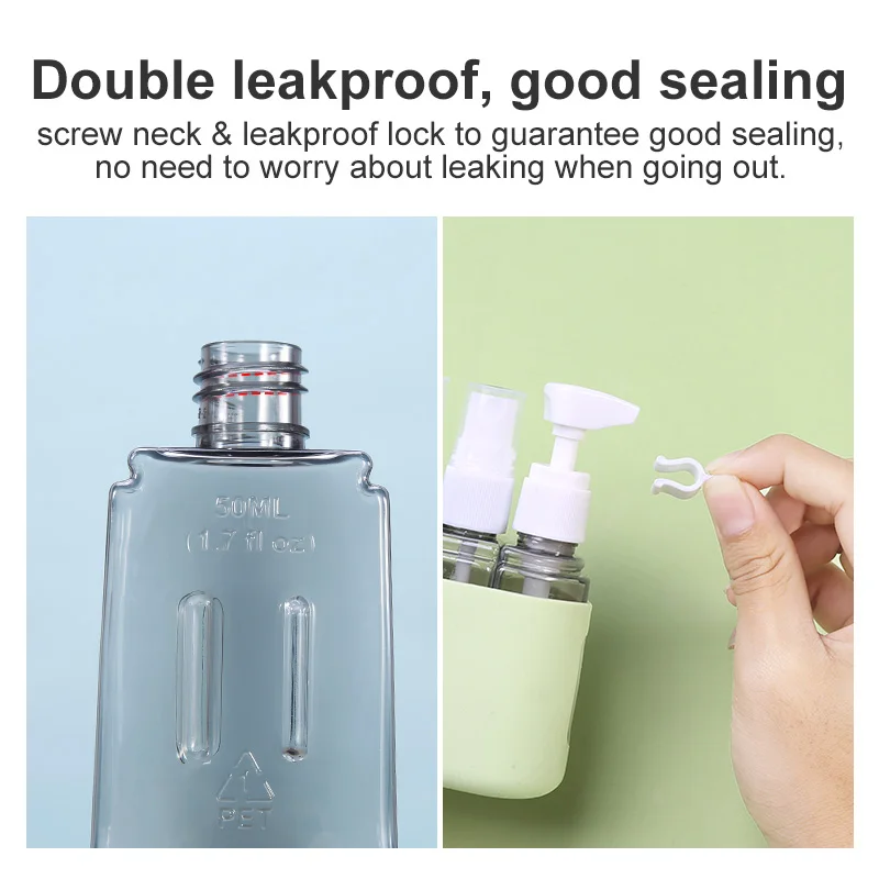 Travel Bottles Kit,Travel Toiletry Bottles Kit With Leak Proof And