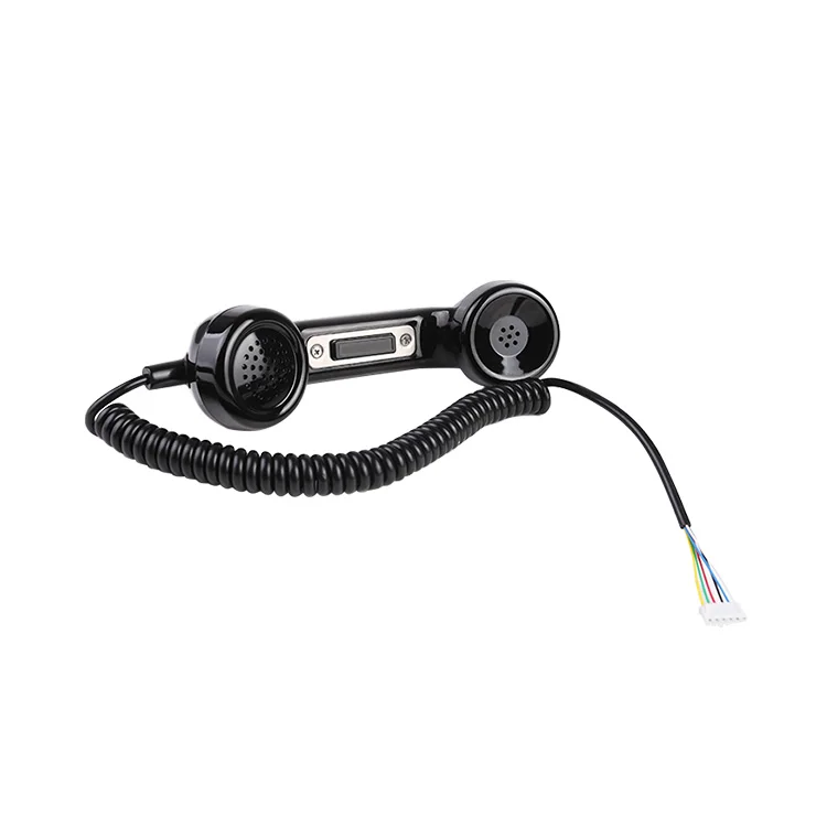 Hi-Fi VOIP IP 65 промышленный туннельный телефон-гарнитура