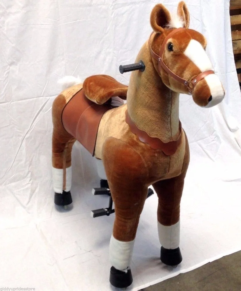大人用屋外用木製ロッキングホース、インドネシア製木製ロッキング