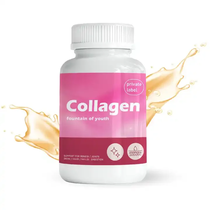 Hot Sales Collagen Peptides Powder Skin Whitening Glow Digestive Enzymes proteins Collagen Powder