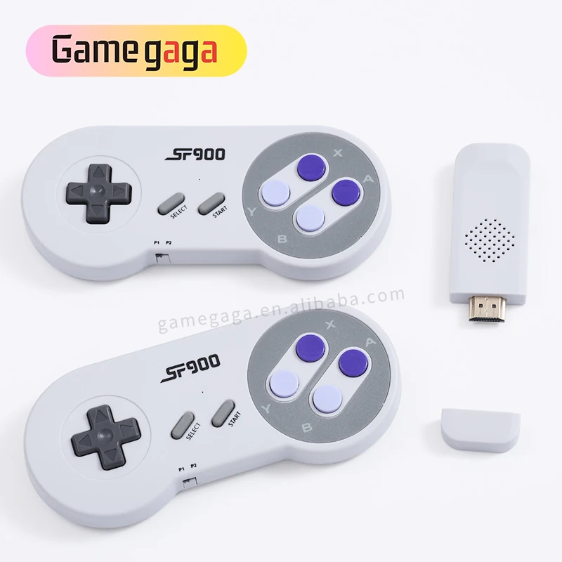 Dropship SF900 Retro Game Console HD Video Game Stick With 1500 Games For  SNES Wireless Controller 16 Bit Consolas De Videojuegos For NES to Sell  Online at a Lower Price