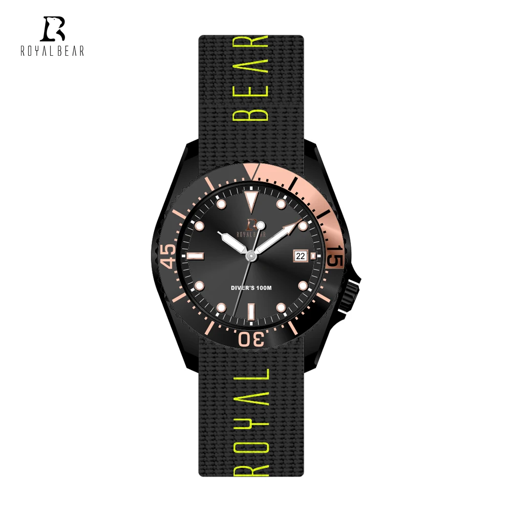 Men's Pro Diver Customize Watch  Quartz Watch