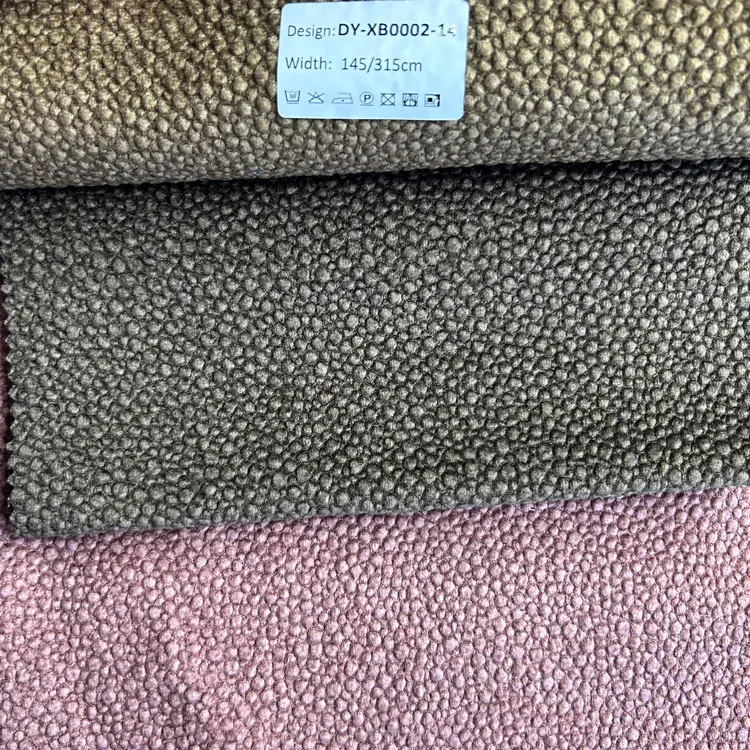 Multicolor High Quality Custom Emboss Velvet Fabric Woven Velvet Sofa Fabric