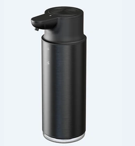 Automatic Touchless Stainless Steel Foam Soap Dispenser Pump Bottle USB Rechargeable Battery Household Use IPX5 Waterproof