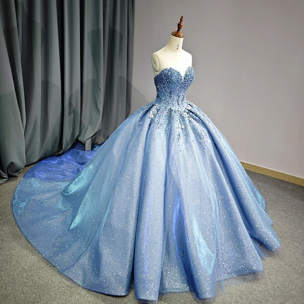 open lace back dress Princesa Quinceanera Dresses – Elegant Bride and Quinceanera main image 0