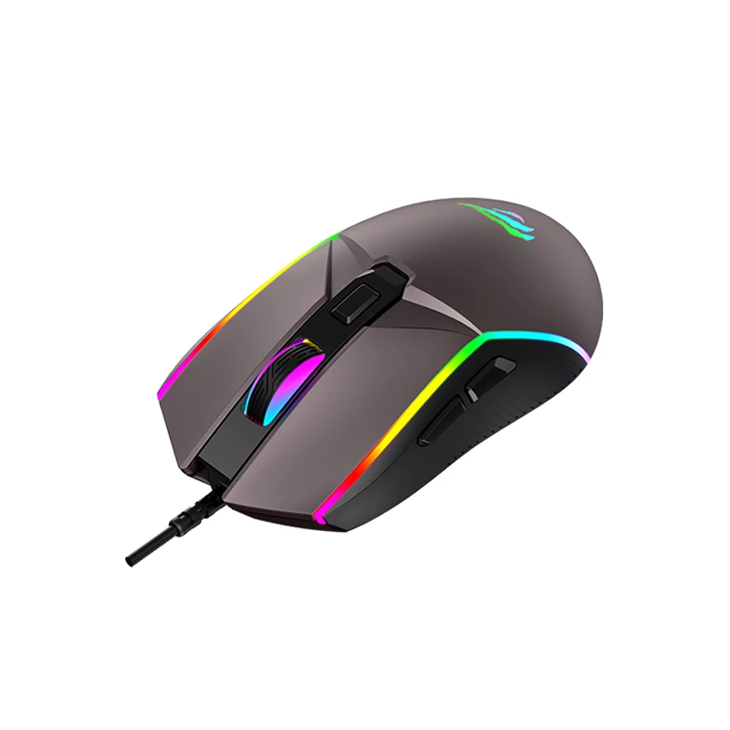 Havit MS1028 Wired Gaming Mouse Mice 7200Dpi Optical 1 Independently Buttons Office Pc Mous for Laptop Computer Gamer