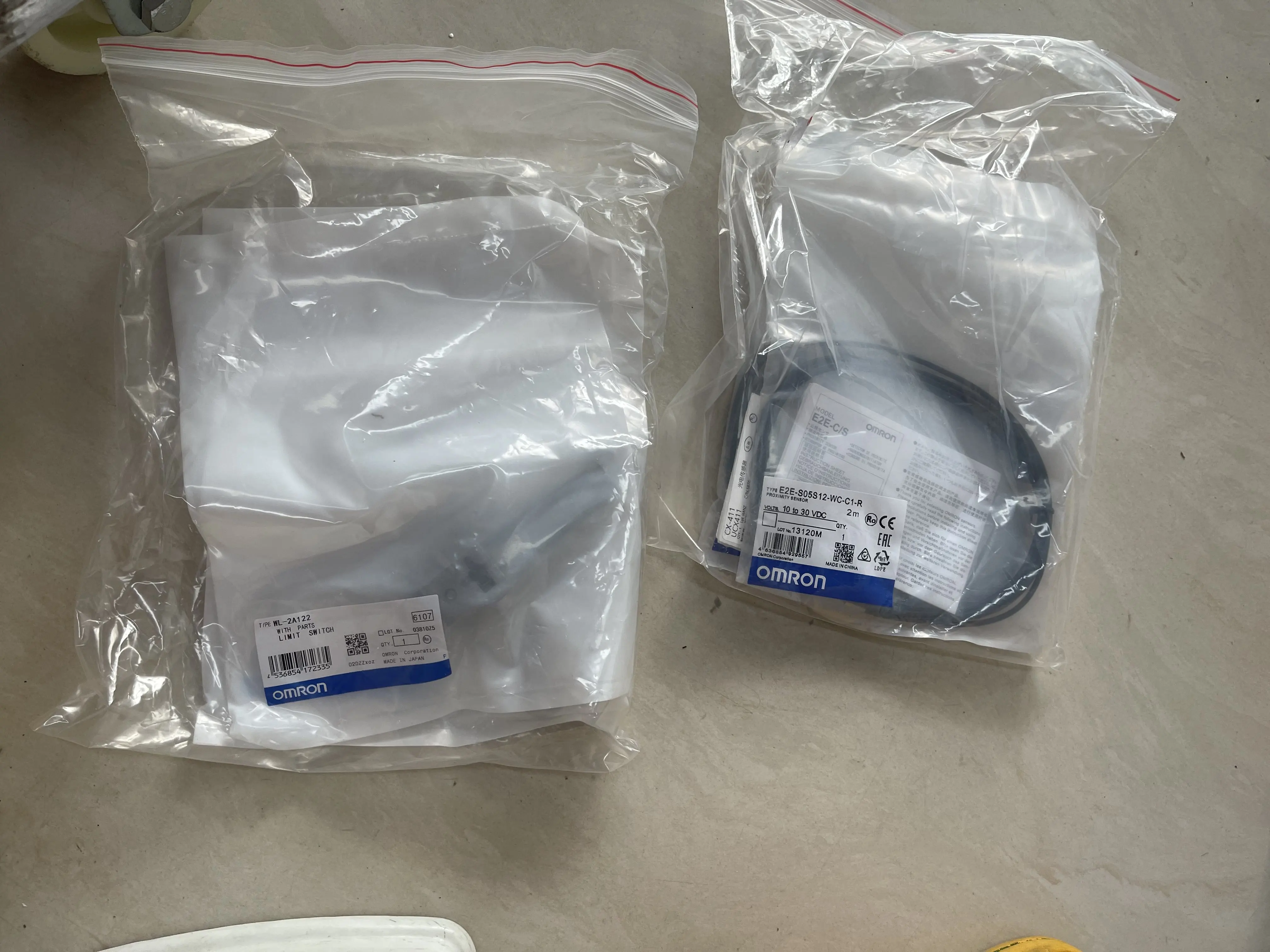 OMRON Limit Switch WL-2A122 OMRON Limit Switch WL-2A122