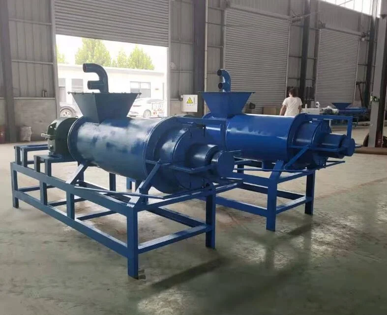 Screw Press Cow Manure Dewater Machine Solid Liquid Separator