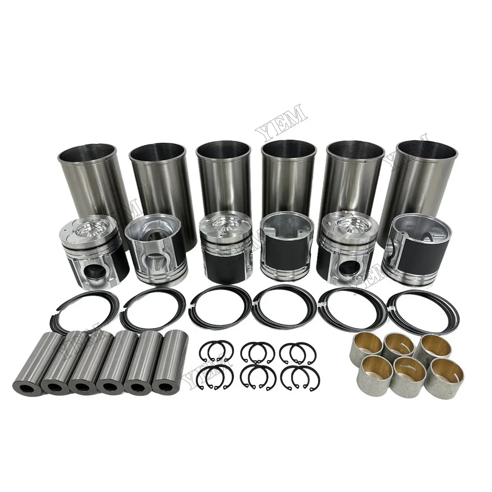 Cylinder Liner Kit Compatible for Doosan / for Develon DE08 Engine Parts Manufacturer 2