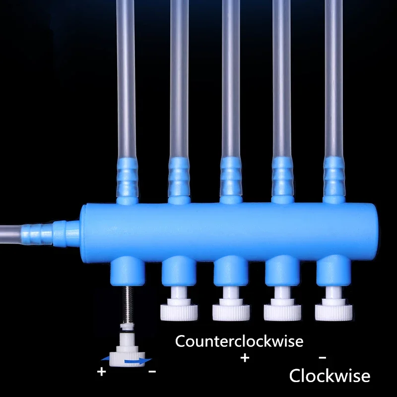 Aquarium Air Flow Control Lever Valve Fish Tank Oxygen Tube Useful Manifold Control Air Pump Accessories Splitter Switch Lever